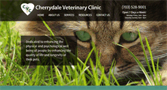Desktop Screenshot of cherrydalevet.com